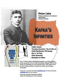 Liska, Kafka's Infinities garage